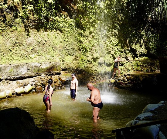 Saint Lucia waterfalls
